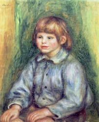 Seated Portrait of Claude Renoir
